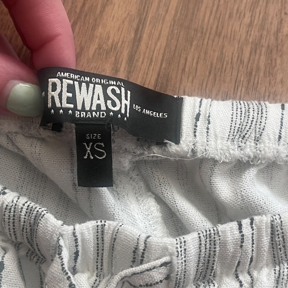 Striped linen pants - Picture 2 of 2